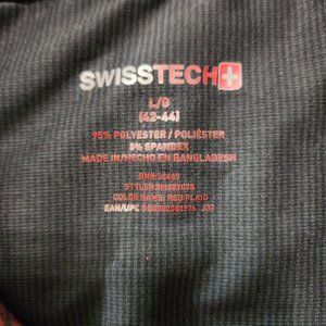 Swiss Tech Men's Red‎ Plaid Shirt Long Sleeve Button Up Large L